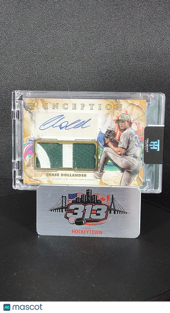 2025 Topps Inception Chase Dollander Autograph Patch Trading Card #IAPC-CDO Colorado Rockies MLB