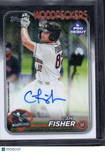 2024 Topps Pro Debut Cam Fisher #PD-120 Autographs AU