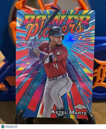 2025 Topps Chrome - Power Players Ketel Marte #PP-4