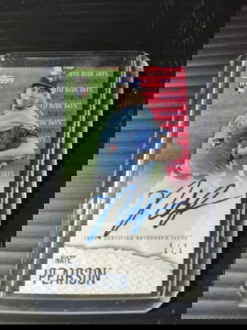 Nate Pearson 2021 Topps Rip Mini Autograph 1/1