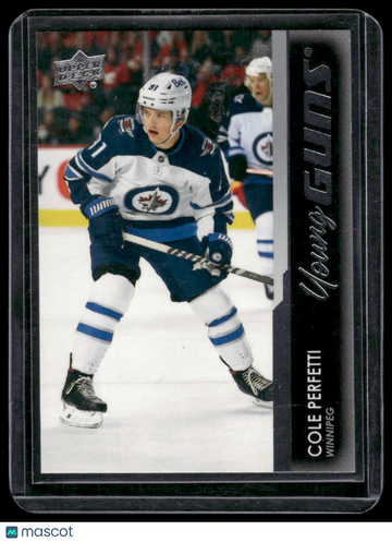 2021-22 Upper Deck Cole Perfetti #466 RC