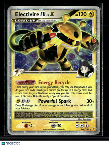 2009 EX Supreme Victors Electivire FB Holo Rare #144/147