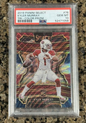 Kyler Murray 2019 Select Concourse Tri-Color Prizm Rookie Card RC #/199 PSA 10