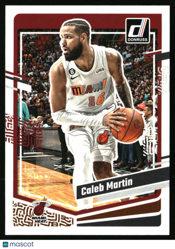 2023-24 Donruss Caleb Martin #182 Miami Heat