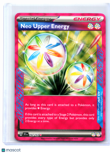 Temporal Forces Neo Upper Energy Holo ACE SPEC Rare #162/162
