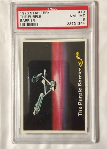 1976 STAR TREK THE PURPLE BARRIER #19 NM-MT 8