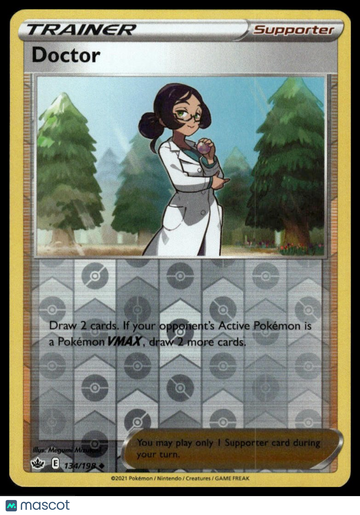 SWSH06: Chilling Reign Uncommon Reverse Holo #134/198