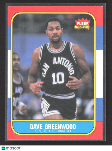 1985 Fleer Dave Greenwood #41