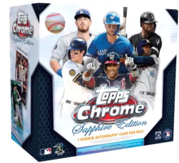 2020 Topps Chrome Sapphire Baseball Box
