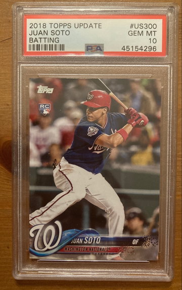 Juan Soto Topps Update RC PSA 10