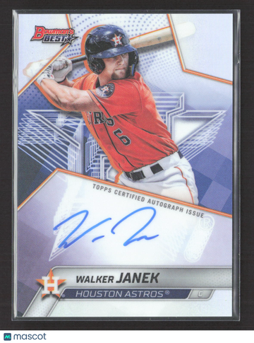 2025 Topps Bowman's Best Walker Janek #B25-WJA Refractor Auto