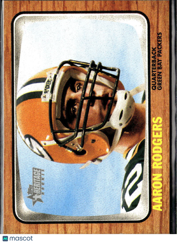 2005 Topps Heritage Aaron Rodgers #344