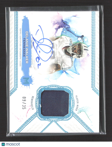 2024 Topps Motif Delanie Walker #MRR-DWA /35 Player-Worn Relic Memorabilia