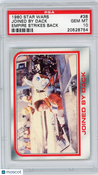 1980 Star Wars Empire Strikes Back Joined By Dack #38 PSA 10