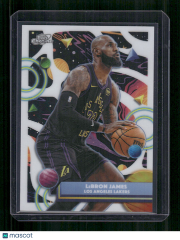 2026 Topps Chrome Cosmic LeBron James #157 White SSP
