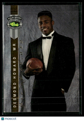 1992 Classic Four Sport Desmond Howard #LP1 Limited Prints