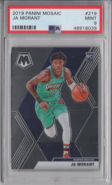 2019 Mosaic Ja Morant PSA 9