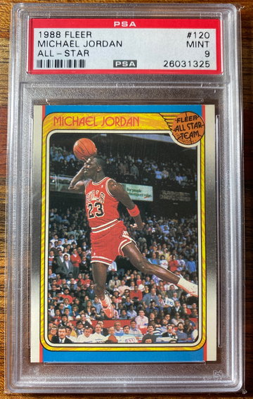 1988 Fleer Michael Jordan All-Star