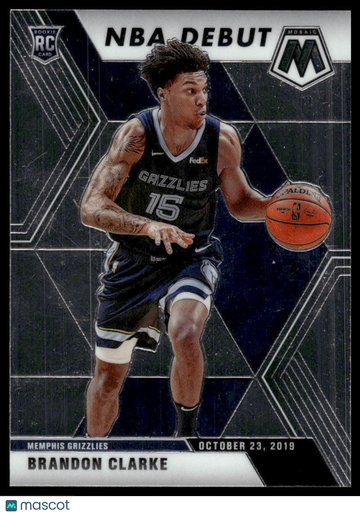 2019-20 Panini Mosaic Brandon Clarke #277