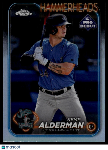 2024 Topps Pro Debut Kemp Alderman #PDC-150 Chrome