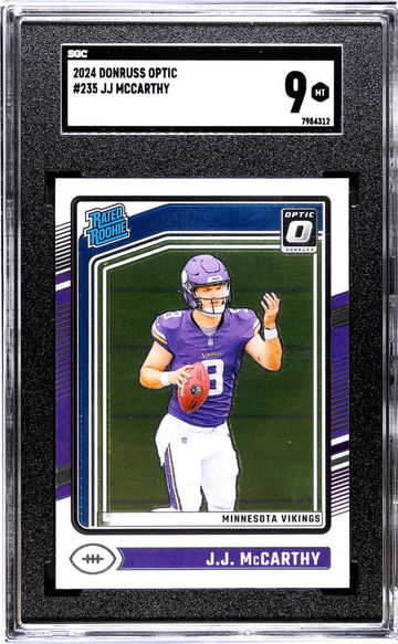2024 Donruss Optic #235 Jj Mccarthy SGC 9
