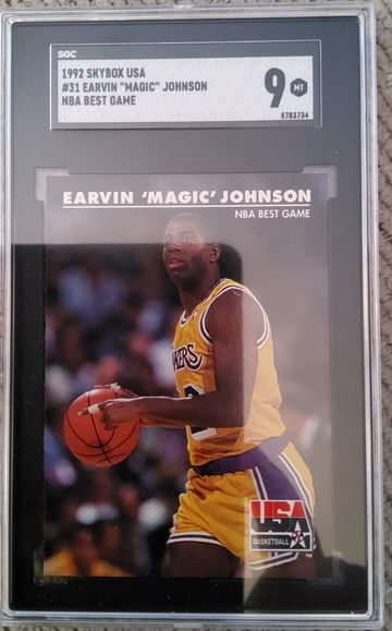 1992 Skybox USA Earvin (Magic) Johnson  #31