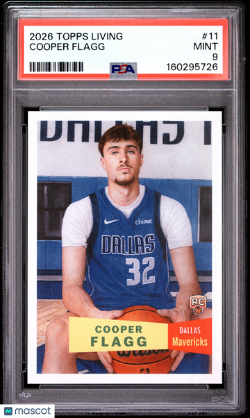 2026 Topps Living Cooper Flagg #11 PSA 9