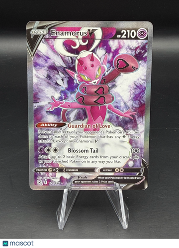 Pokemon 2022 Lost Origin Enamorus V Ultra Rare #178/196 - Near Mint or Better