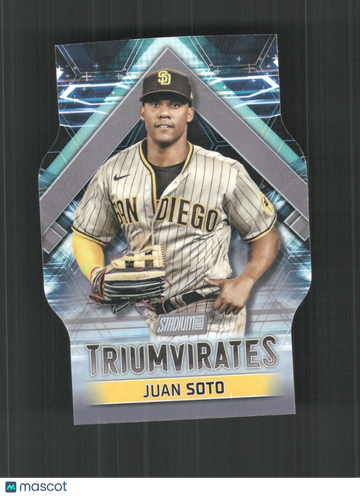 2023 Stadium Club Juan Soto #T-8 Triumvirates