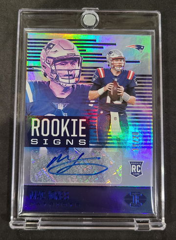 Mac Jones 2021 Panini Illusions Rookie Signs Autograph /20