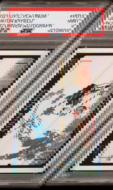 2021-22 O-Pee-Chee Platinum Quinton Byfield | Photo Driven On Card Auto Rookie