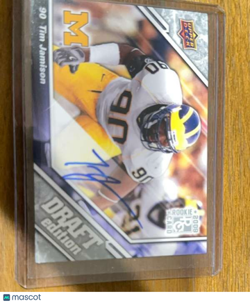 2009 Upper Deck Draft Edition - Autographs Silver Tim Jamison #104