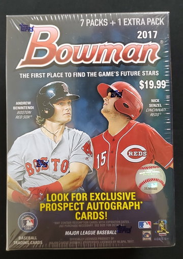 2017 Bowman Blaster Box 8 Packs Ronald Acuna Jr. Juan Soto Aaron Judge Yoan Moncada Alex Bregman Tyler Glasnow RC