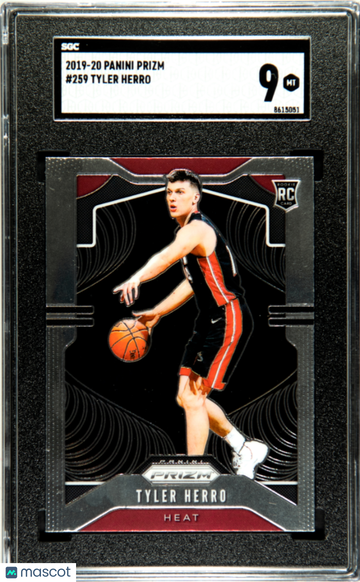 2019-20 Panini Prizm Tyler Herro #259 SGC 9