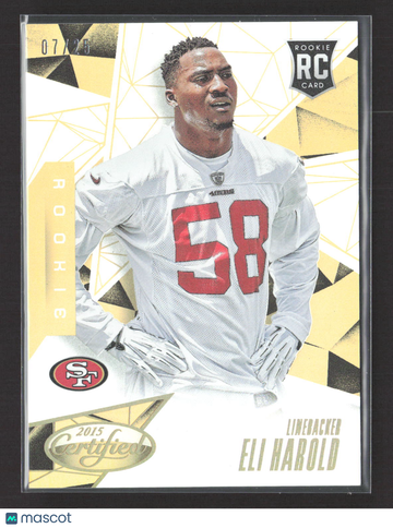 2015 Panini Certified Eli Harold #142 RC 07/25