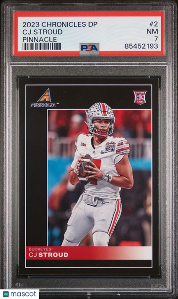 2023 Chronicles C.J. Stroud #2 Red PSA 7
