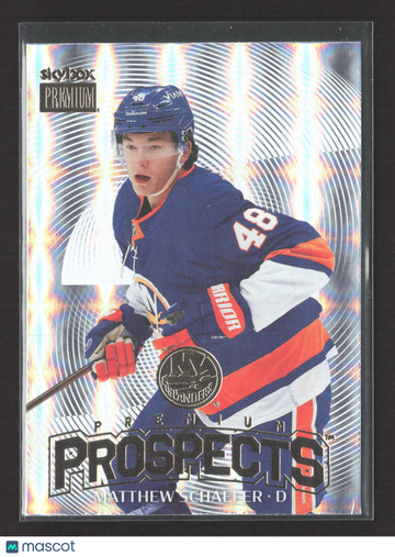 2026 SkyBox Metal Universe Premium Prospects Matthew Schaefer #PP-4 Holographic