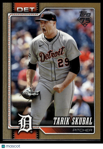 2026 Topps Tarik Skubal #300 Gold SN