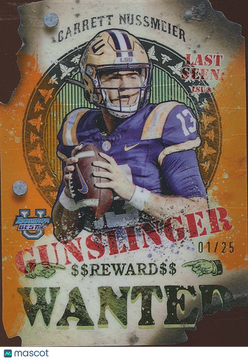 2024 Bowman Garrett Nussmeier Rookie Bowman