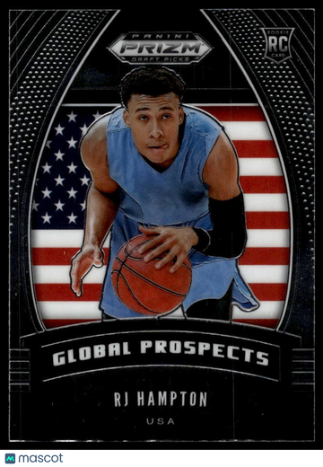 2020 Panini Prizm Draft Picks Collegiate RJ Hampton #99