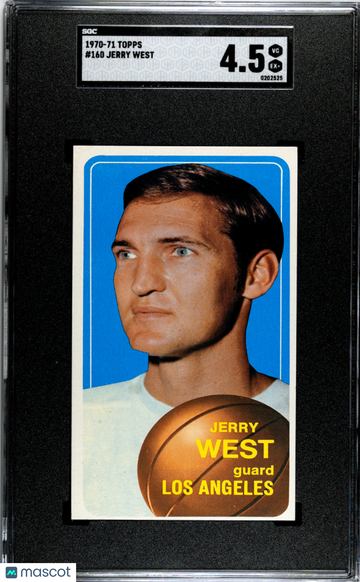 1970 Topps Jerry West #160 SGC 4.5