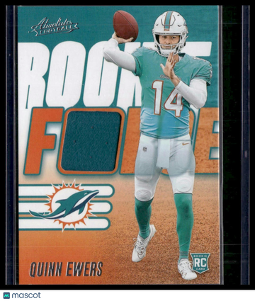 2025 Panini Absolute Football Rookie Force Quinn Ewers #RF-QES RC