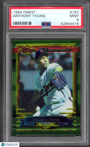 1994 Finest Anthony Young #167 PSA 9