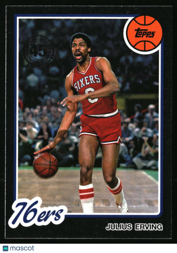 2025-26 Topps Julius Erving #80BK-2 1980-81 Topps Basketball Philadelphia 76ers