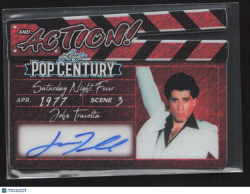 2026 Leaf Pop Century And Action John Travolta 1/1 #AA-JT1