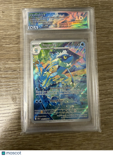 2026 Mega Evolution Frogadier Holo Secret Rare #89/86