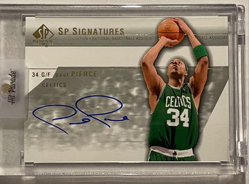 2004-05 SP Authentic Paul Pierce on-card Auto!