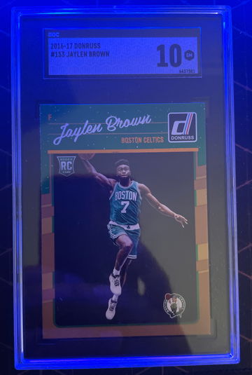 2016-17 Donruss #183 Jaylen Brown SGC 10