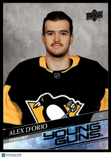 2020-21 Upper Deck Alex D'Orio #719 RC