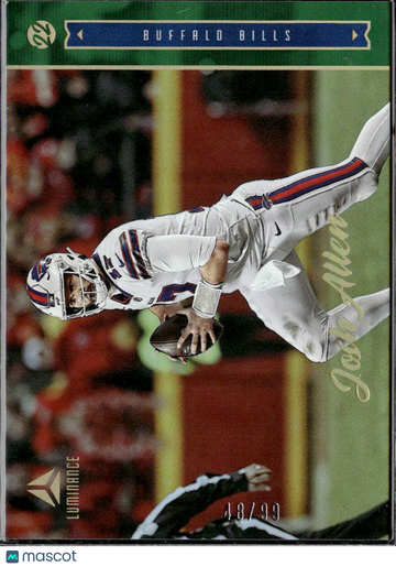 Josh Allen 2022 Panini Luminance /99 Buffalo Bills